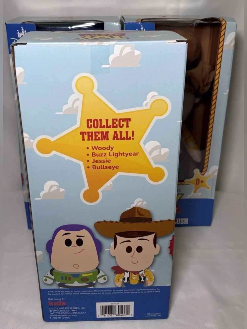 Disney Baby Toy Story Pixar Buzz Lightyear Bullseye Woody Plush ALDI Exclusive